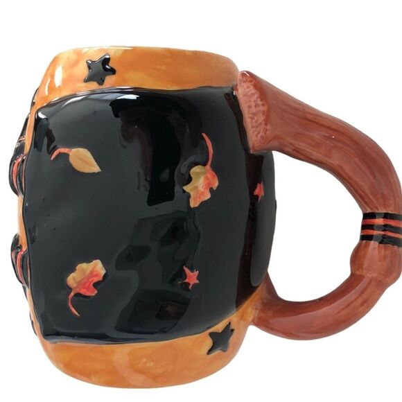 HALLOWEEN WITCH AND BROOM MUG BY SUSAN WINGET - Picture 12 of 15